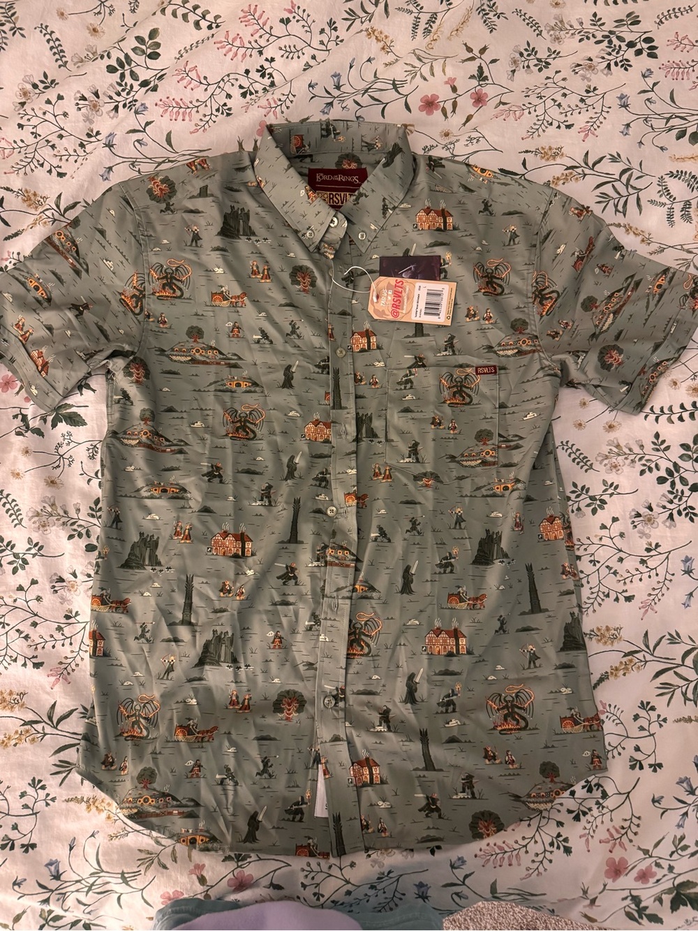 RSVLTS LOTR button up